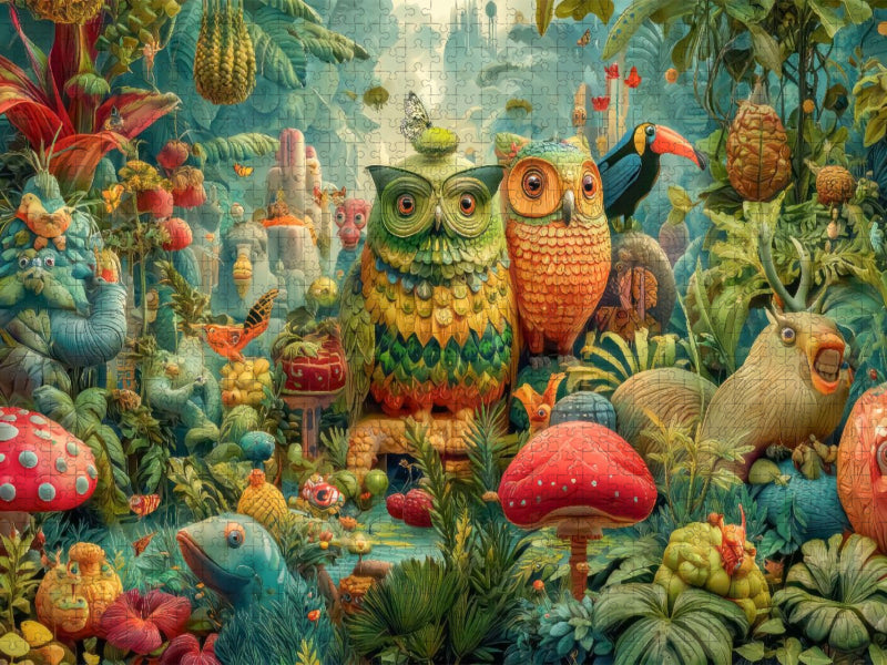 Dschungel-Zauber - CALVENDO Foto-Puzzle'
