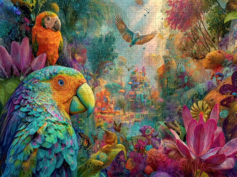 Dschungel-Zauber - CALVENDO Foto-Puzzle'