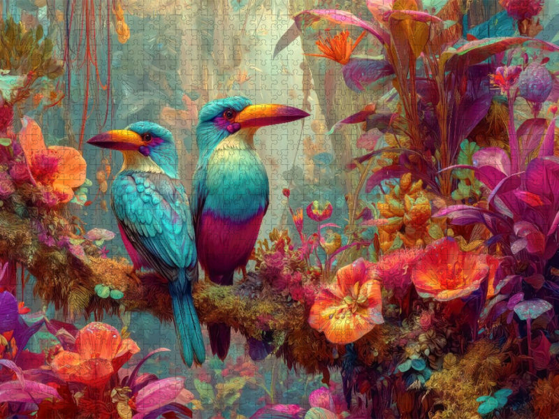 Die Magie des Dschungels - CALVENDO Foto-Puzzle'