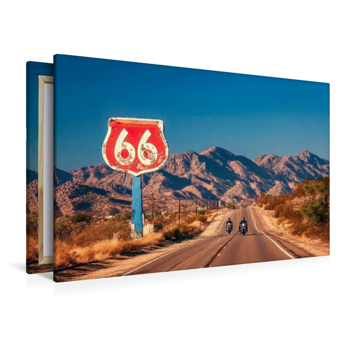 Premium Textil-Leinwand Das wahre Abenteuer