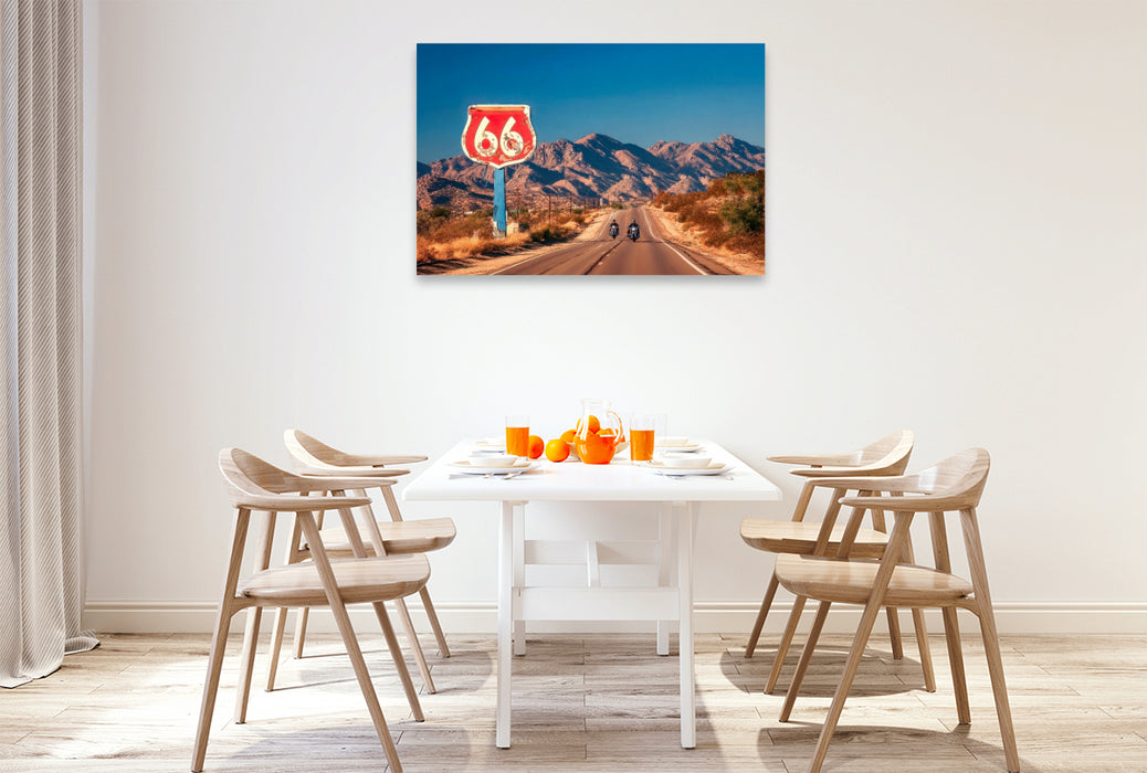 Premium Textil-Leinwand Das wahre Abenteuer