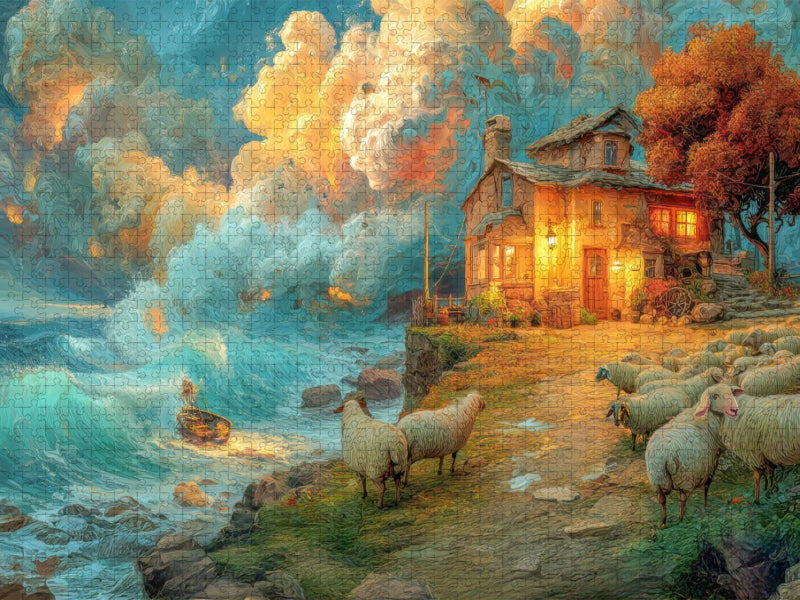 Am Wasser - CALVENDO Foto-Puzzle'