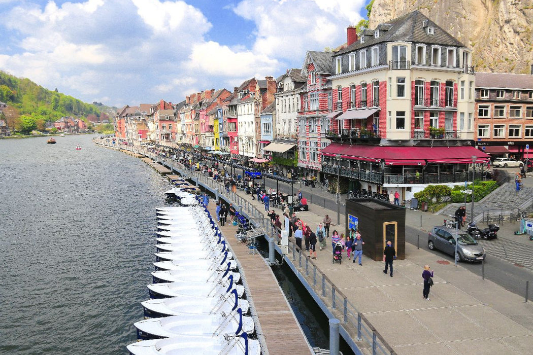 Premium Textil-Leinwand Dinant im belgischen Wallonien