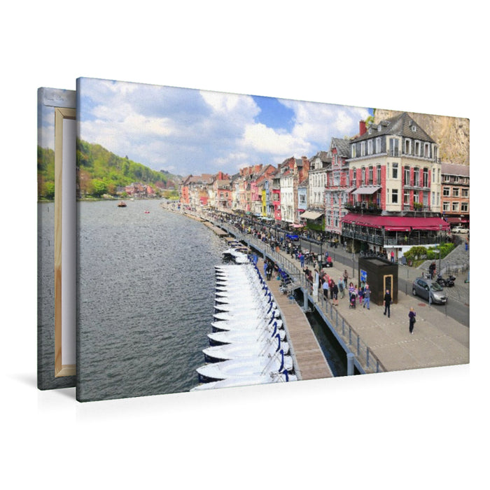 Premium Textil-Leinwand Dinant im belgischen Wallonien