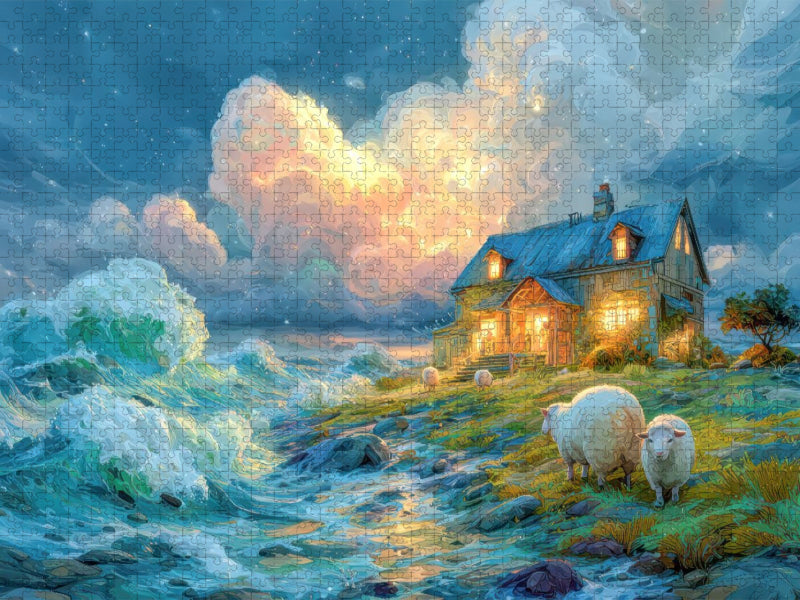 Am Wasser - CALVENDO Foto-Puzzle'