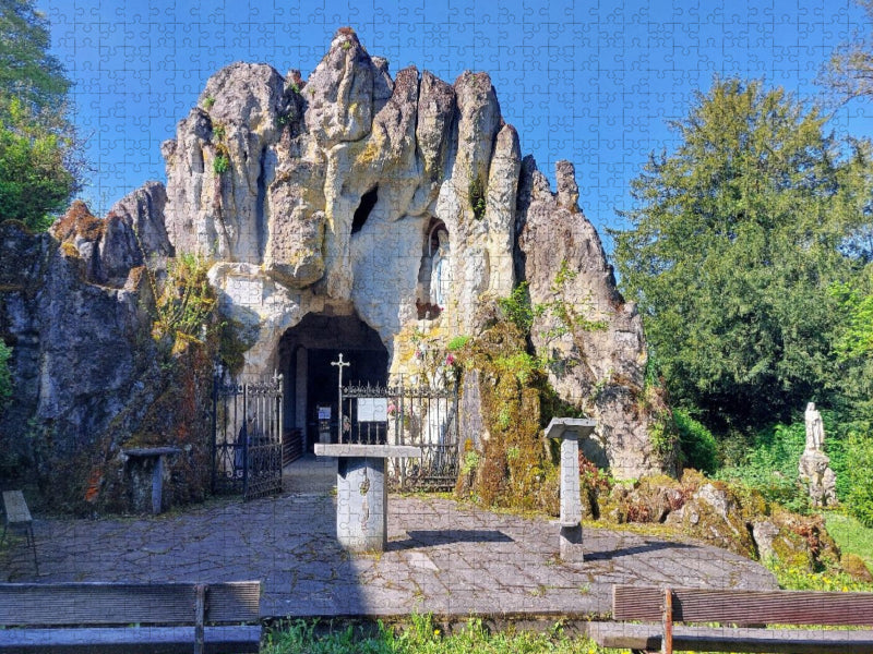 Conjoux, Marien-Wallfahrtsort in den belgischen Ardennen - CALVENDO Foto-Puzzle'