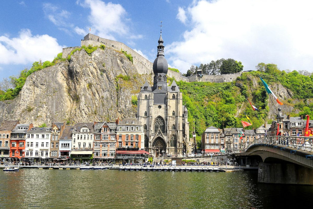 Premium Textil-Leinwand Dinant in den belgischen Ardennen
