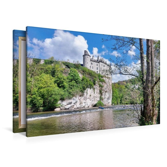 Premium Textil-Leinwand Château de Walzin