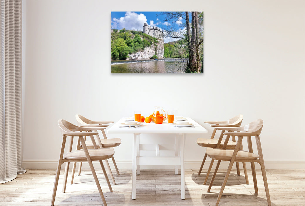 Premium Textil-Leinwand Château de Walzin