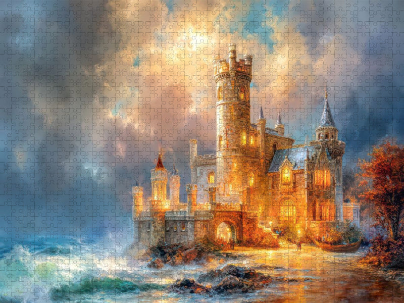 Märchenhafte Schlösser - CALVENDO Foto-Puzzle'