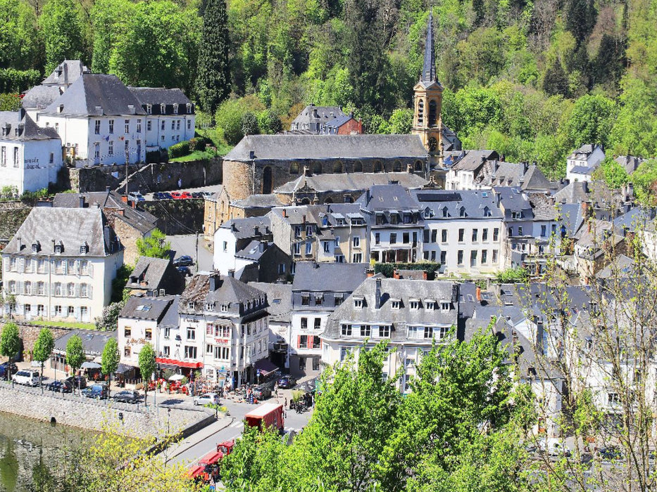 Bouillon, Kleinstadt in den belgischen Ardennen - CALVENDO Foto-Puzzle'