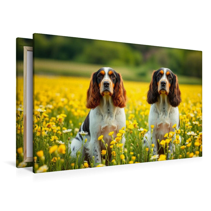 Premium Textil-Leinwand American Cocker Spaniel