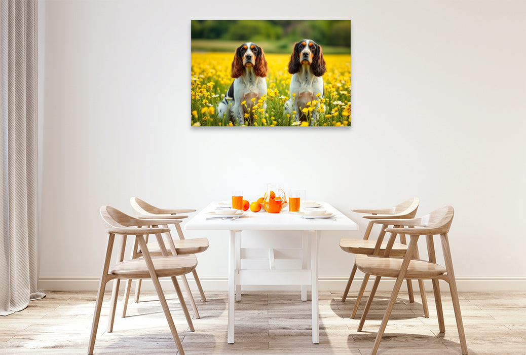 Premium Textil-Leinwand American Cocker Spaniel