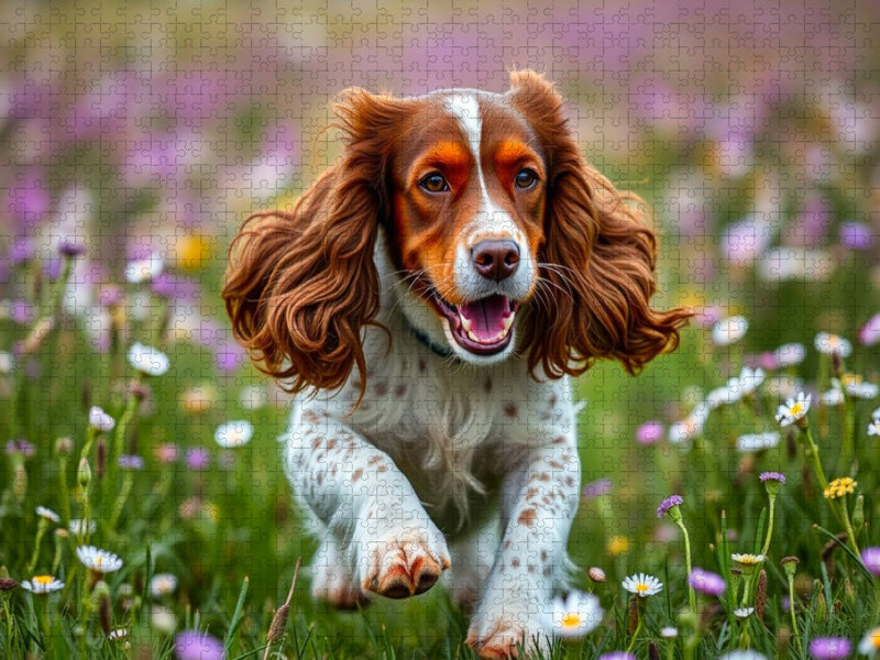 Junger American Cocker Spaniel - CALVENDO Foto-Puzzle'