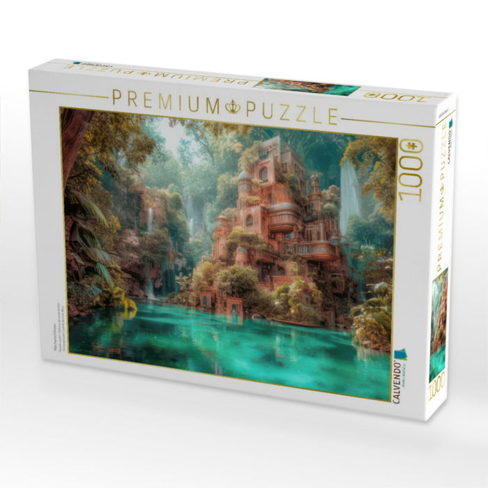 Märchenschlösser - CALVENDO Foto-Puzzle'
