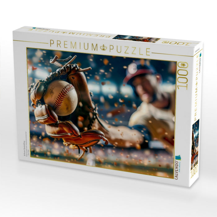 Brillanter Baseballfang - CALVENDO Foto-Puzzle'