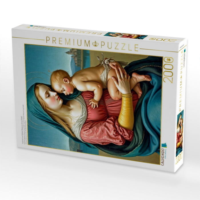 Inspiriert von Raffael/Madonna Tempi (1508) - CALVENDO Foto-Puzzle'
