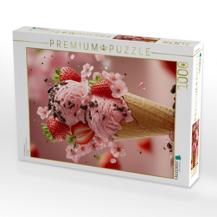 Ein Erdbeertraum - CALVENDO Foto-Puzzle'