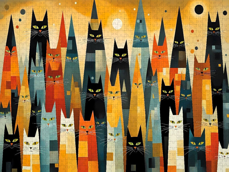 Katzentraum - CALVENDO Foto-Puzzle'