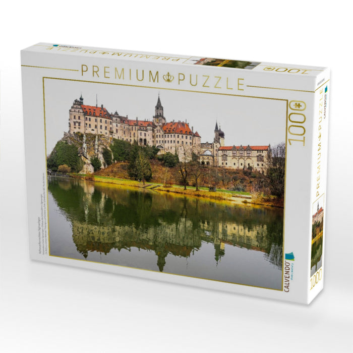 Hohenzollernschloss Sigmaringen - CALVENDO Foto-Puzzle'