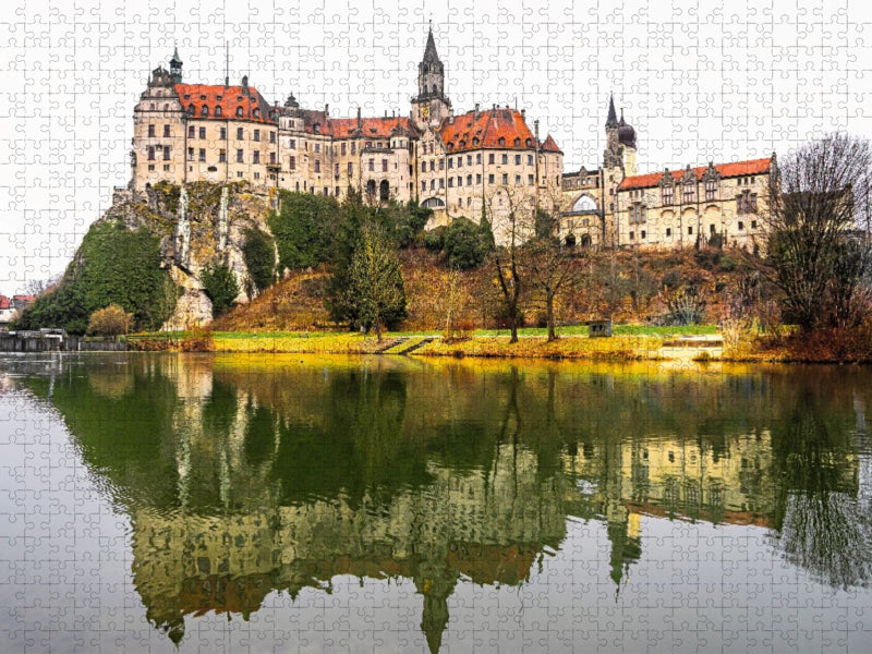 Hohenzollernschloss Sigmaringen - CALVENDO Foto-Puzzle'