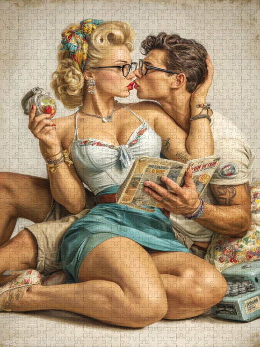 Ein Küsschen für dich - CALVENDO Foto-Puzzle'