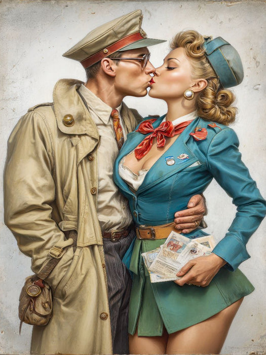 Ein Küsschen zum Abschied - CALVENDO Foto-Puzzle'