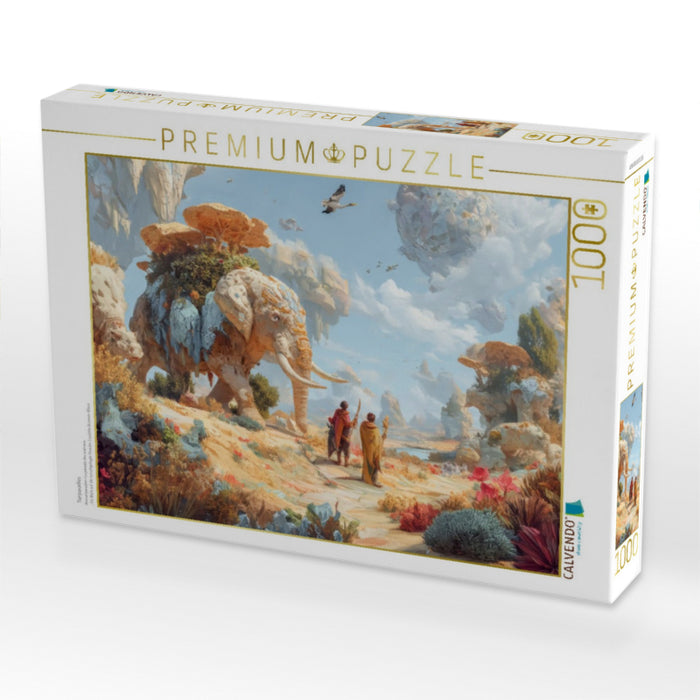 Tierparadies - CALVENDO Foto-Puzzle'