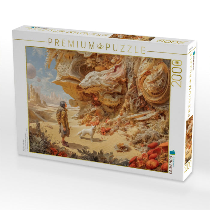 Paradies für Tiere - CALVENDO Foto-Puzzle'