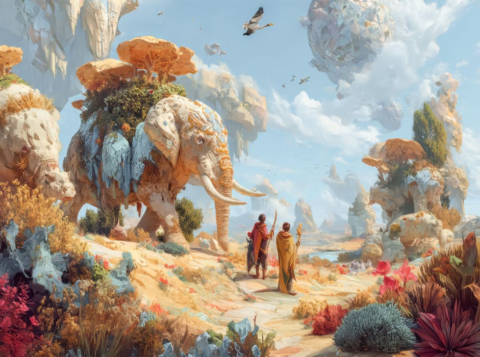 Tierparadies - CALVENDO Foto-Puzzle'