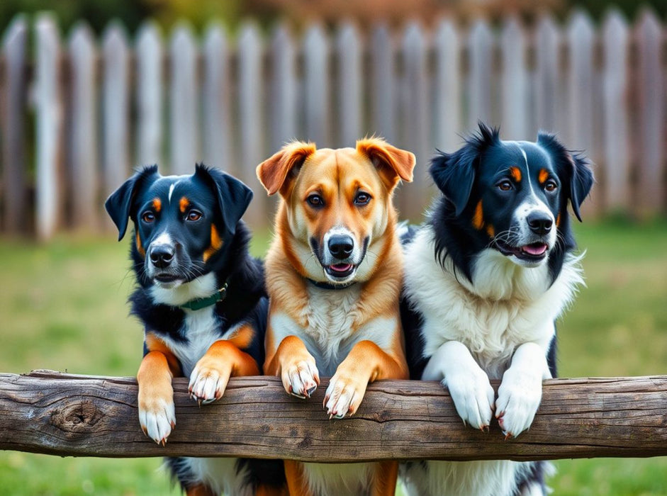 Aufpassen am Zaun - CALVENDO Foto-Puzzle'