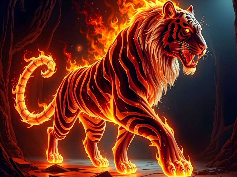 Feuer - CALVENDO Foto-Puzzle'