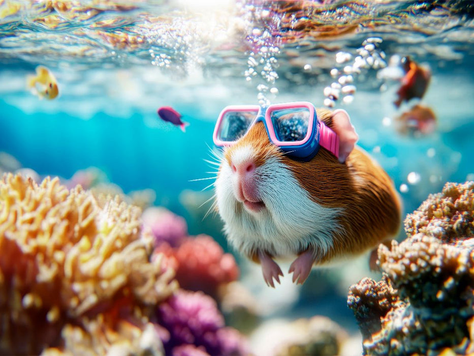 Tauchabenteuer - CALVENDO Foto-Puzzle'