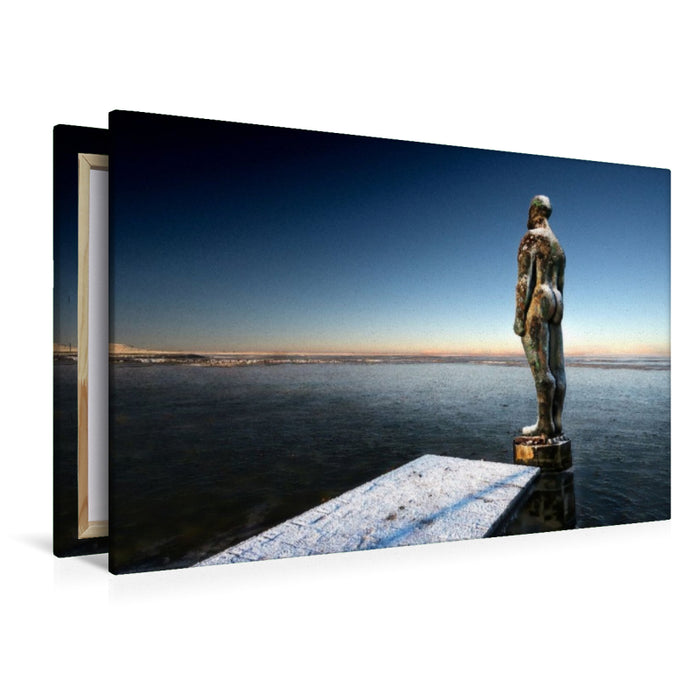 Premium Textil-Leinwand Jade 2 (Skulptur)