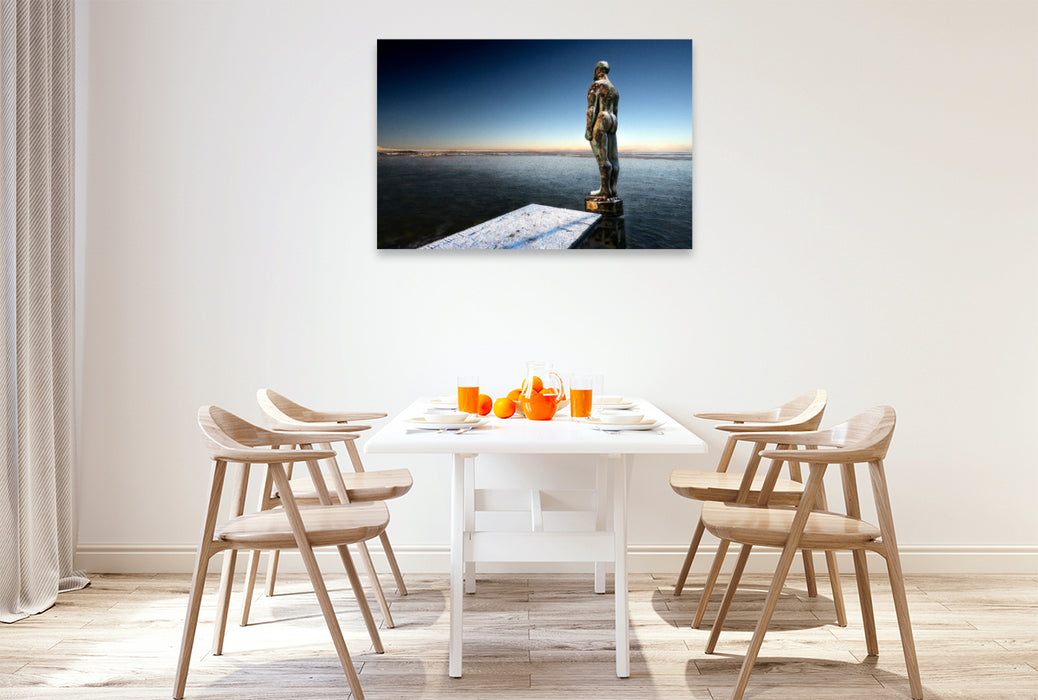 Premium Textil-Leinwand Jade 2 (Skulptur)