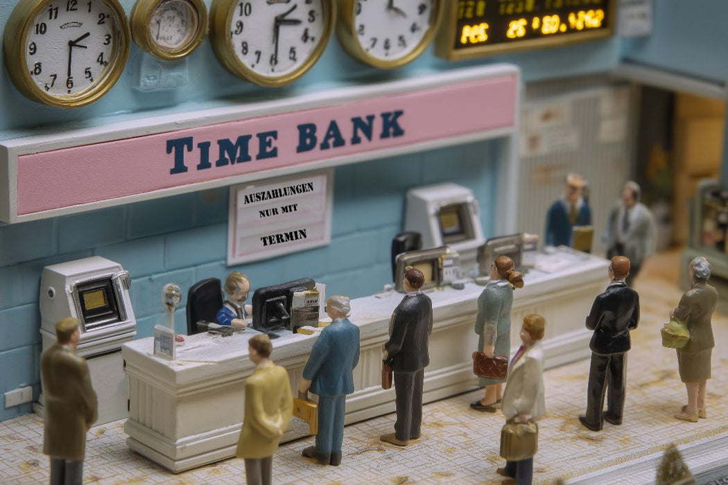 Premium Textil-Leinwand Hast du mal kurz Zeit?