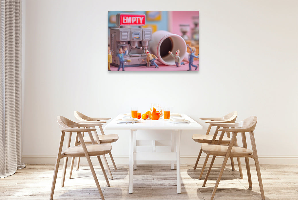 Premium Textil-Leinwand Betriebsstörung