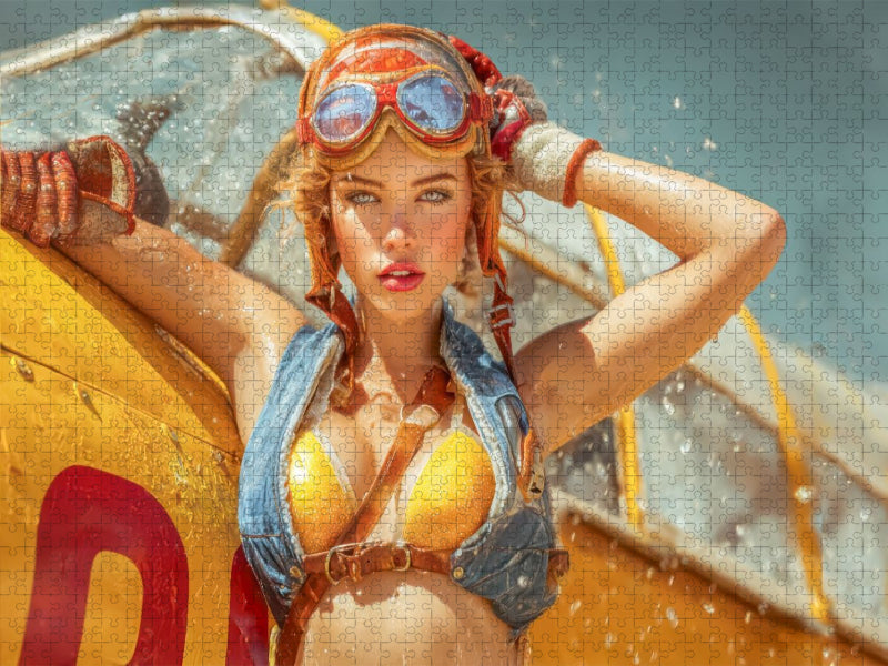 Retro-Ästhetik - CALVENDO Foto-Puzzle'