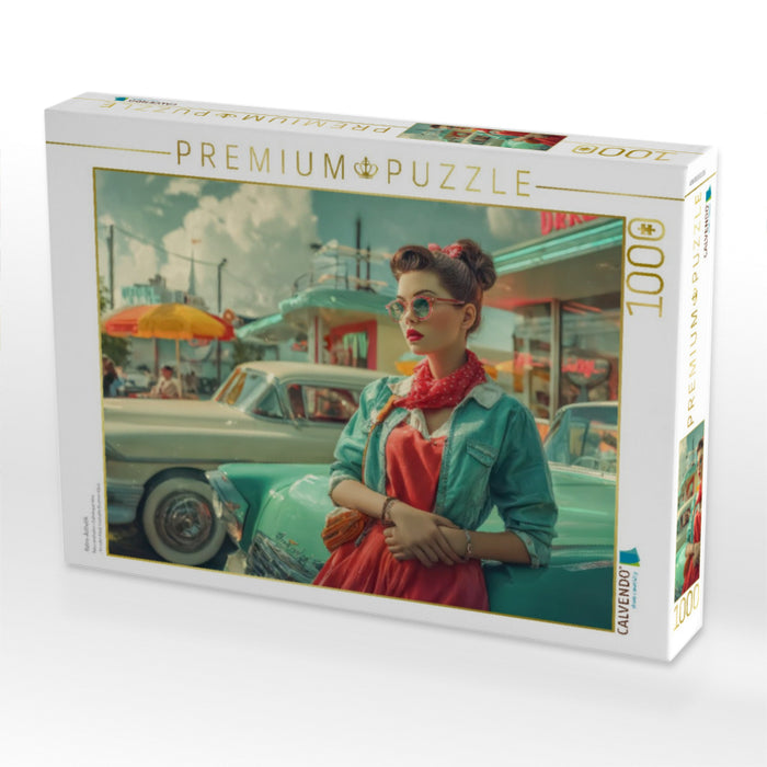 Retro-Ästhetik - CALVENDO Foto-Puzzle'