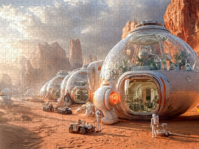 Science-Fiction-Expeditionen - CALVENDO Foto-Puzzle'