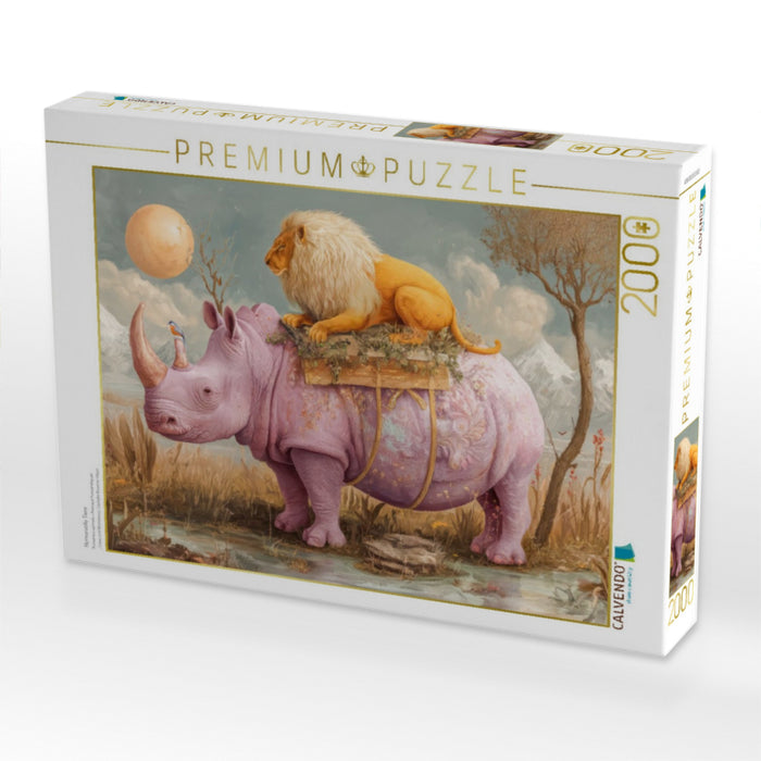 Humorvolle Tiere - CALVENDO Foto-Puzzle'