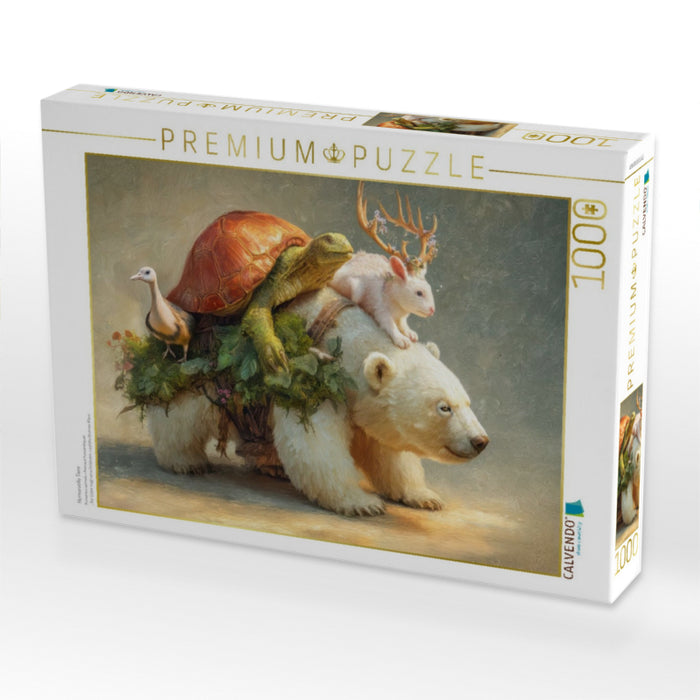 Humorvolle Tiere - CALVENDO Foto-Puzzle'