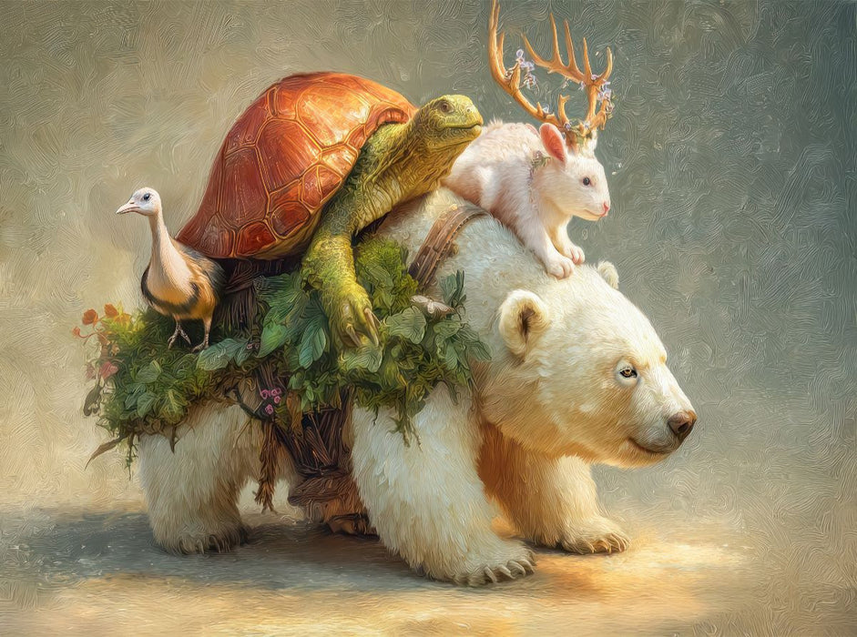 Humorvolle Tiere - CALVENDO Foto-Puzzle'