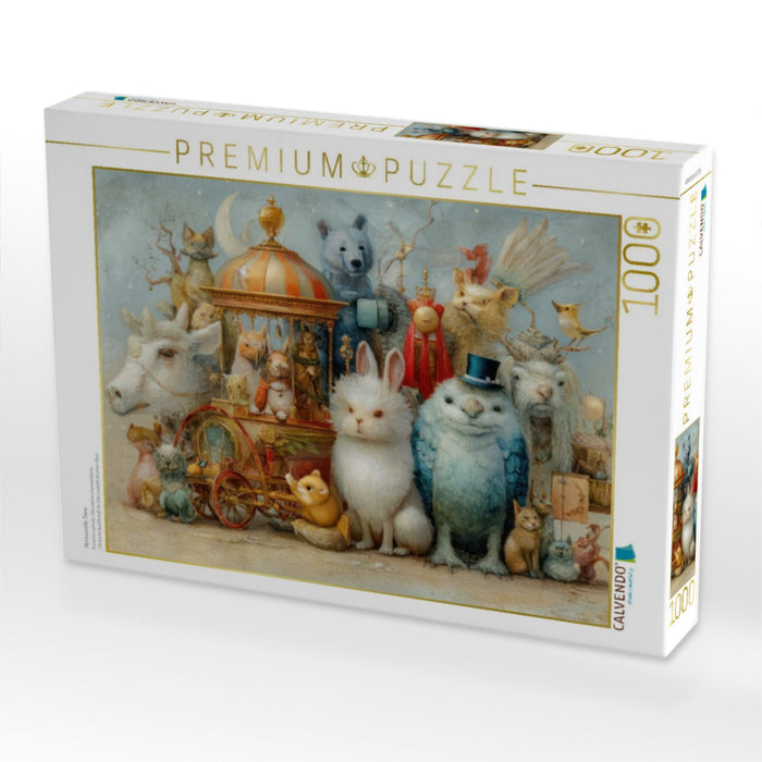 Humorvolle Tiere - CALVENDO Foto-Puzzle'