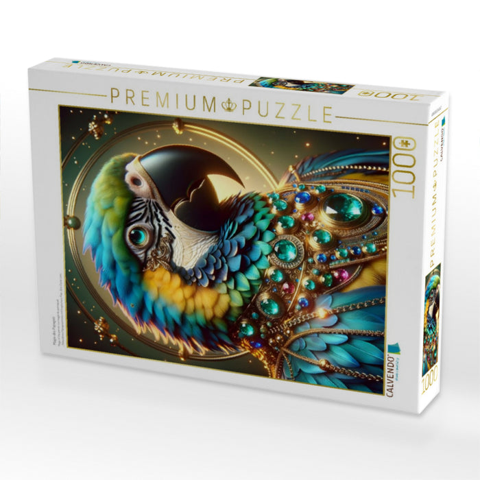 Magie des Papageis - CALVENDO Foto-Puzzle'