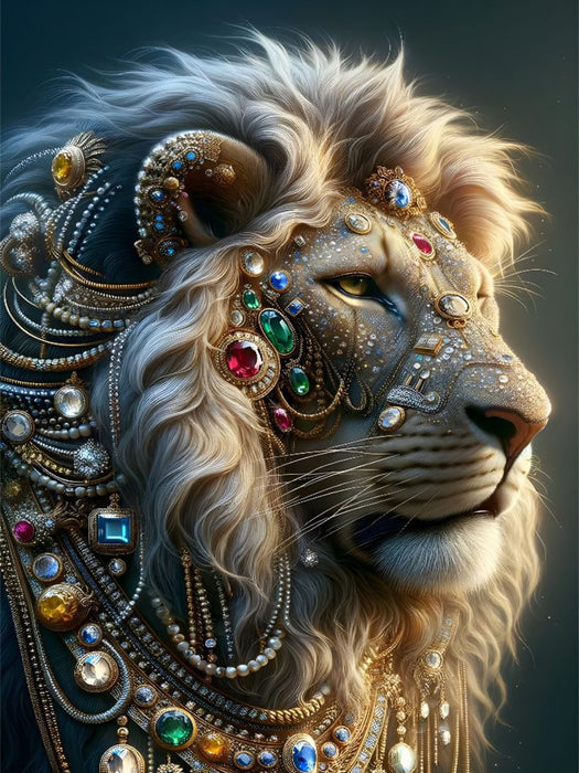 Der Löwenblick - CALVENDO Foto-Puzzle'