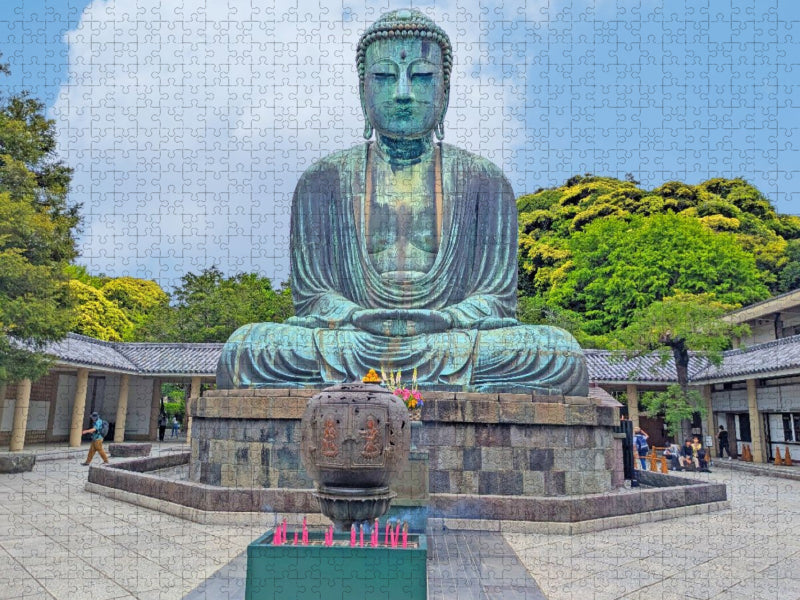 Kamakura - Großer Buddha - CALVENDO Foto-Puzzle'
