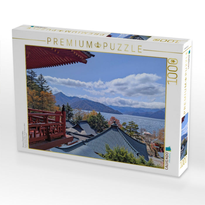 Chuzen-ji Tempel in Nikko - CALVENDO Foto-Puzzle'