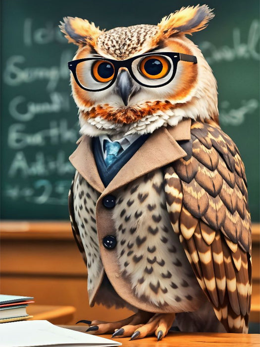 Klug wie Eule - CALVENDO Foto-Puzzle'