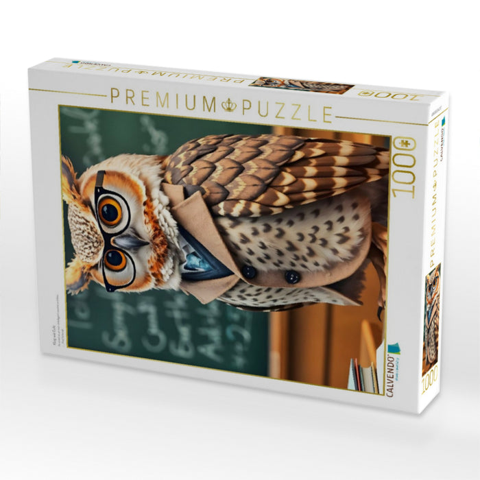 Klug wie Eule - CALVENDO Foto-Puzzle'